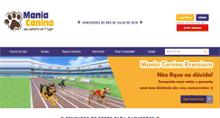 Desktop Screenshot of maniacanina.com.br